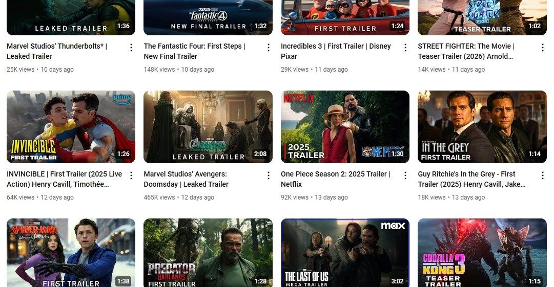 YouTube shut down two AI slop channels that pumped out fake movie trailers.