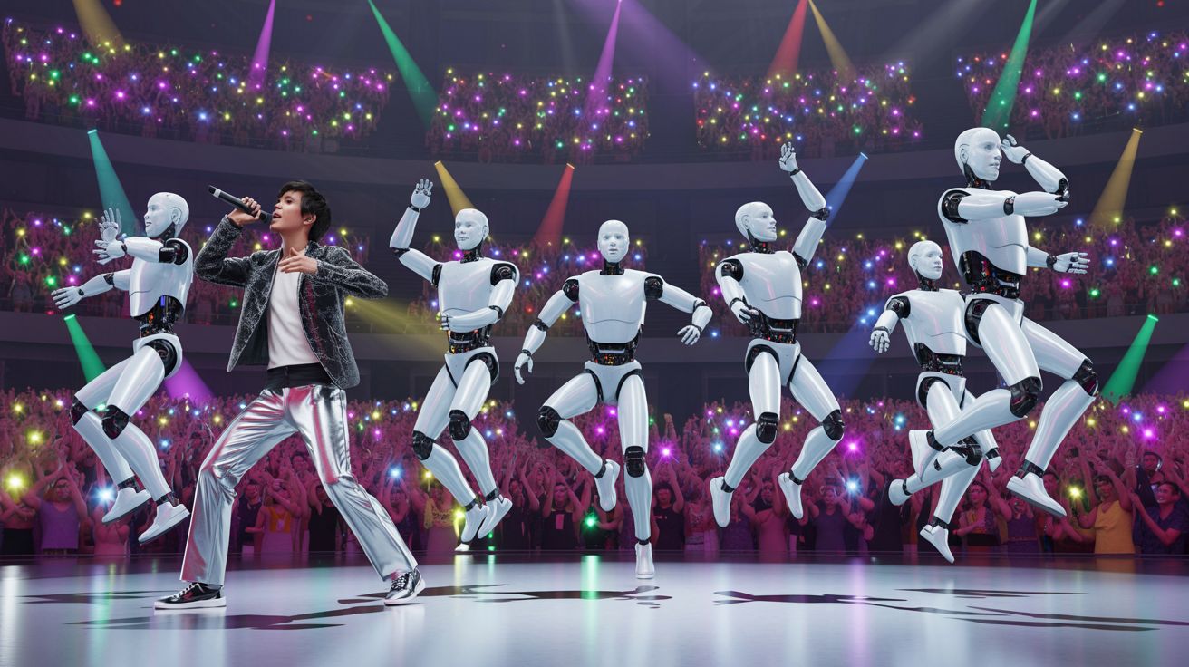 Dansende robots in Chengdu: Technologie ontmoet podiumkunst