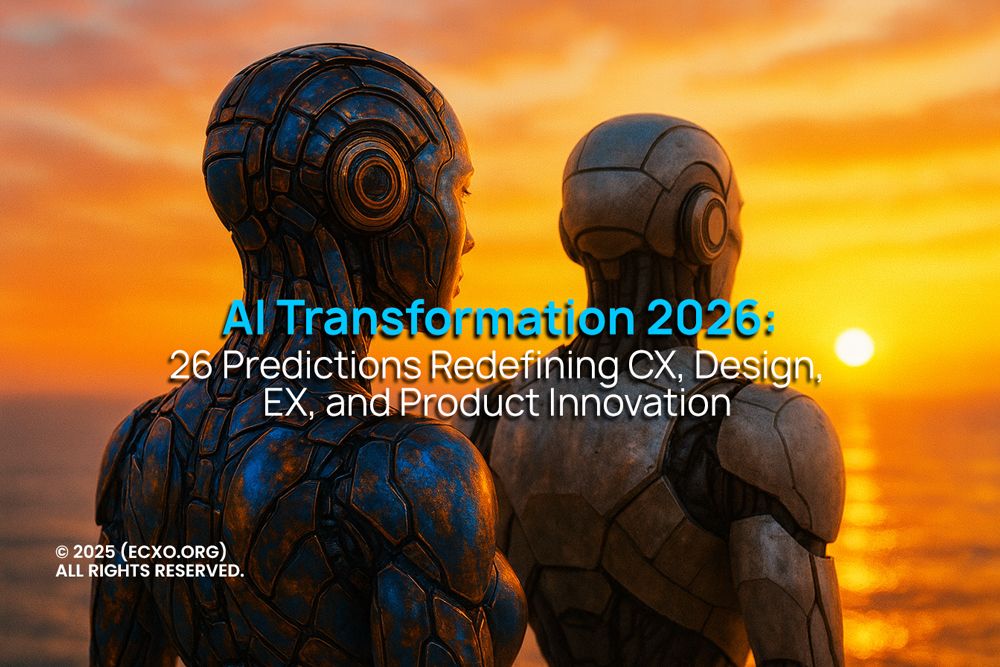 AI Transformation 2026: 26 Predictions Redefining CX, EX, Design, and Product Innovation