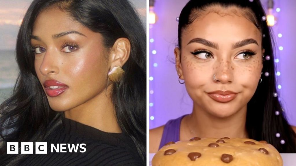 Both of these influencers are successful - but only one is human