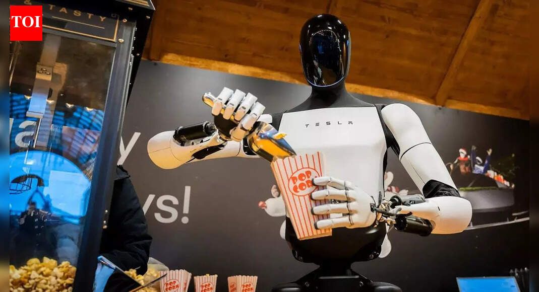 Tesla's Optimus robot, on which Elon Musk is betting the future, may not be 'ready' yet, report claims - The Times of India