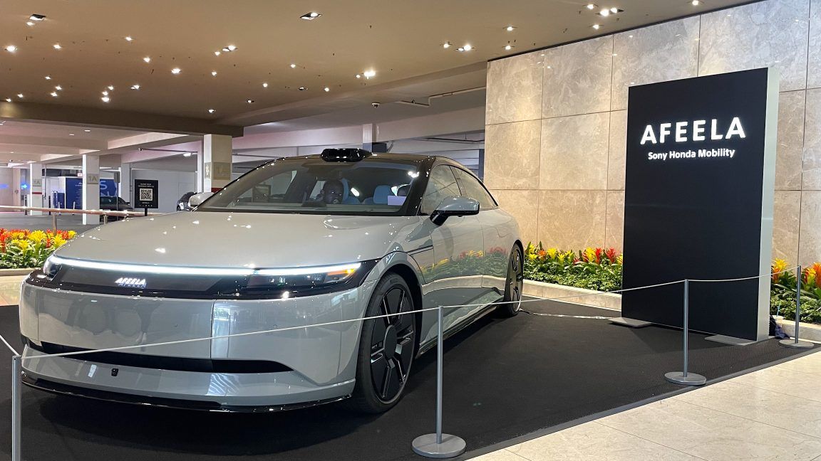 First look at the Sony Honda EV: More than a PlayStation on wheels