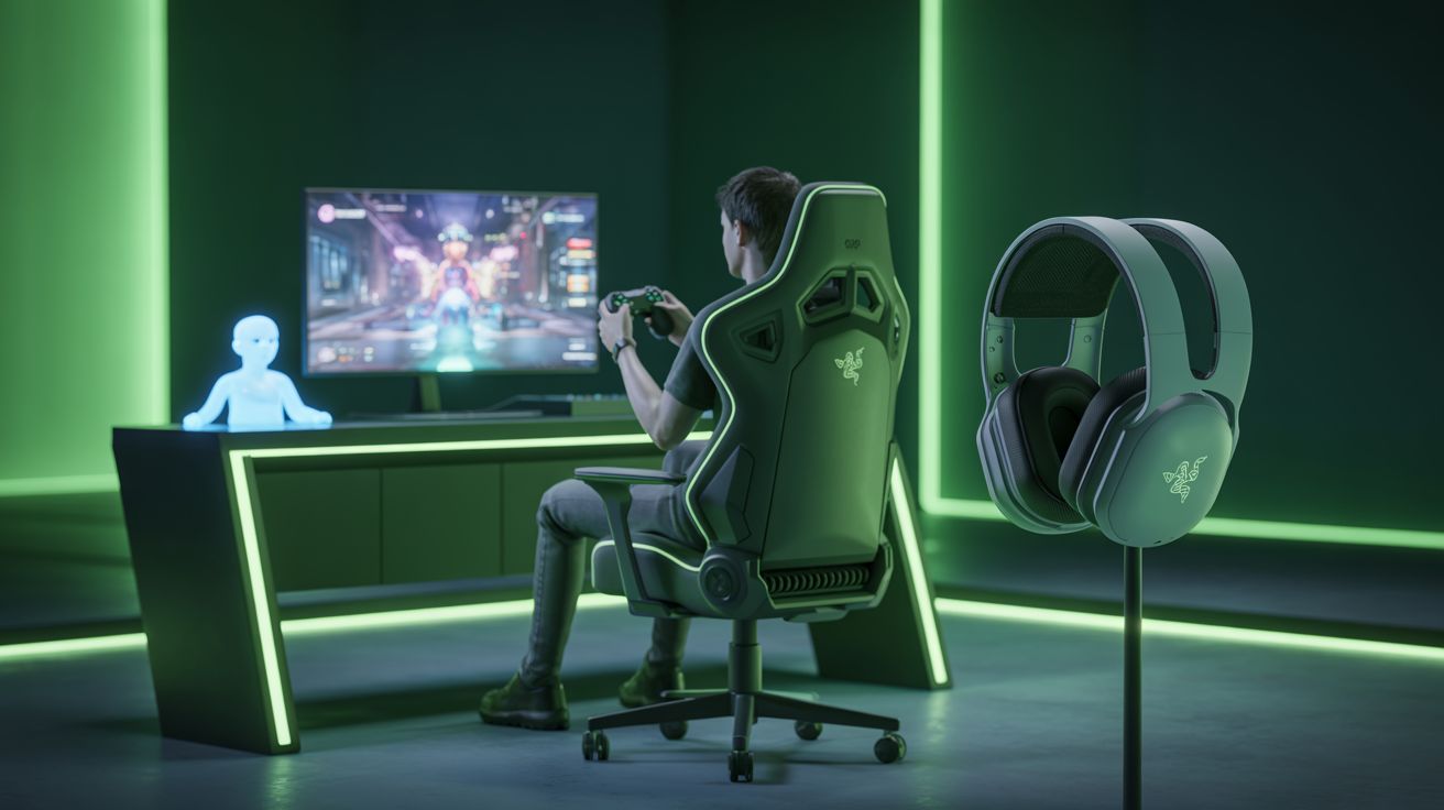 Razer futuristisch gaming-tech op CES 2026: Van AI-avatars tot sensoriële stoelen