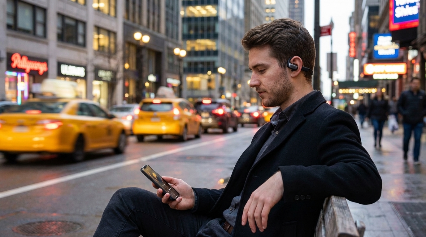 De paradox van CES 2026: Shokz OpenFit Pro open-ear oordopjes met ruisreductie