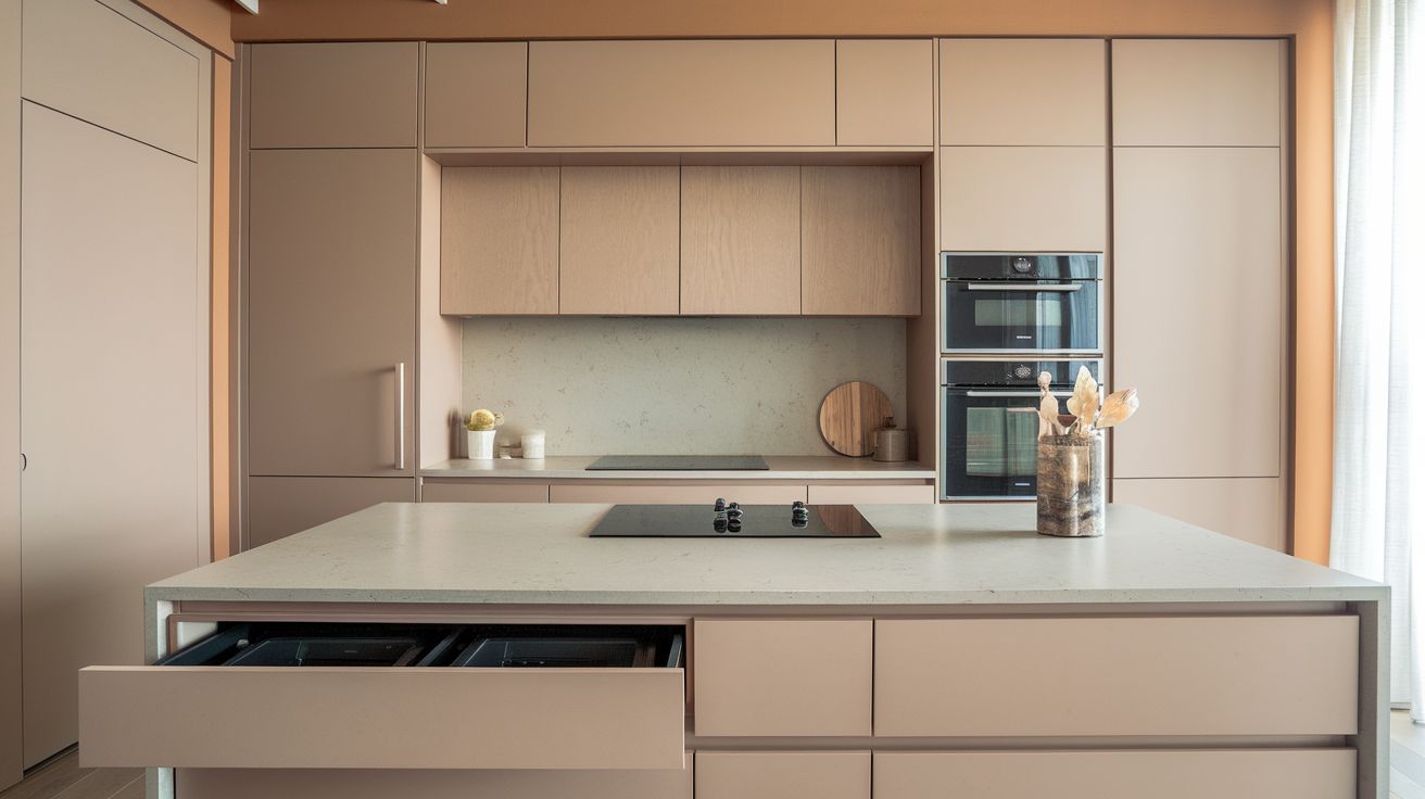 Slimme keukentoestellen in een tijdloze keuken op maat