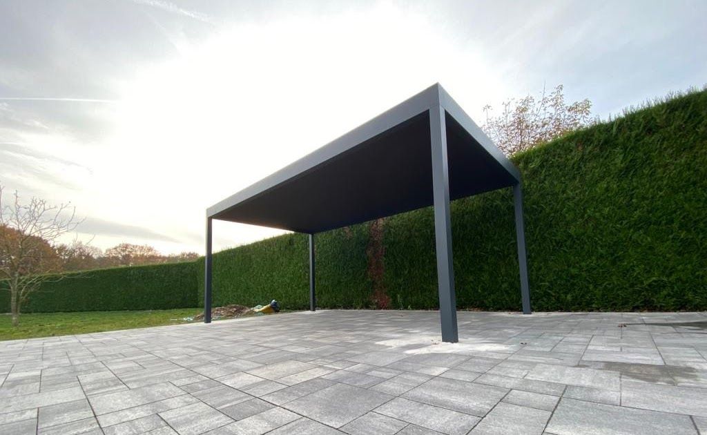 Ontdek deze realisatie van eenstrakke carport in As! | Atrox