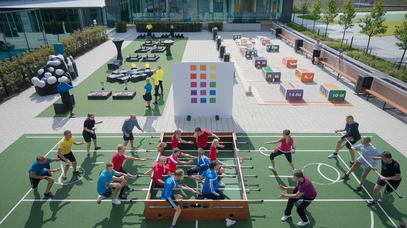 Teamcompetitie op maat: zo bouw je je teamdag bij Kickcity in Genk