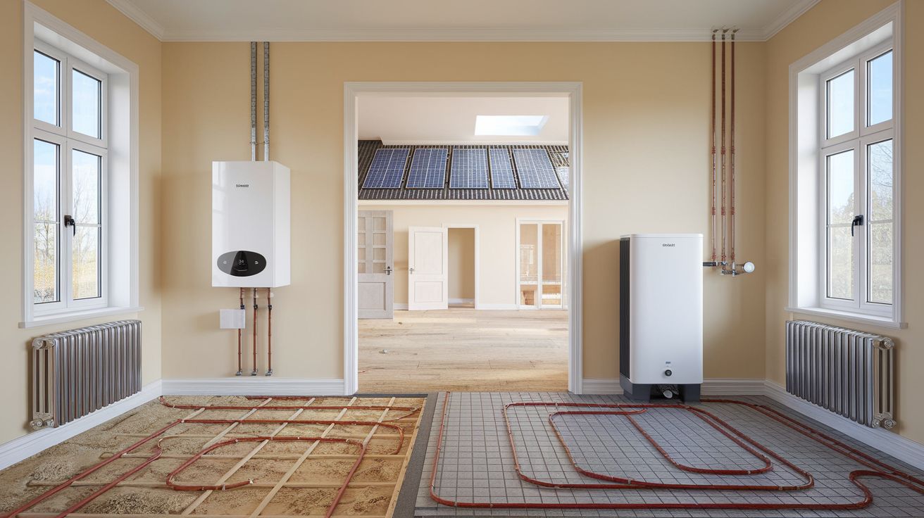 Hoe kies je tussen een warmtepomp, zonneboiler of klassieke ketel bij renovatie van je woning?
