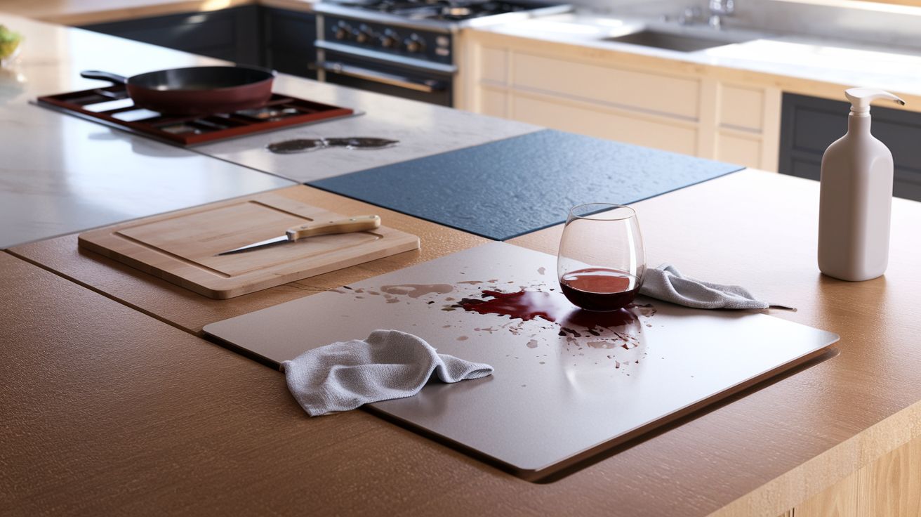 7 veelgemaakte fouten bij natuursteen in de keuken (en hoe je ze vermijdt)