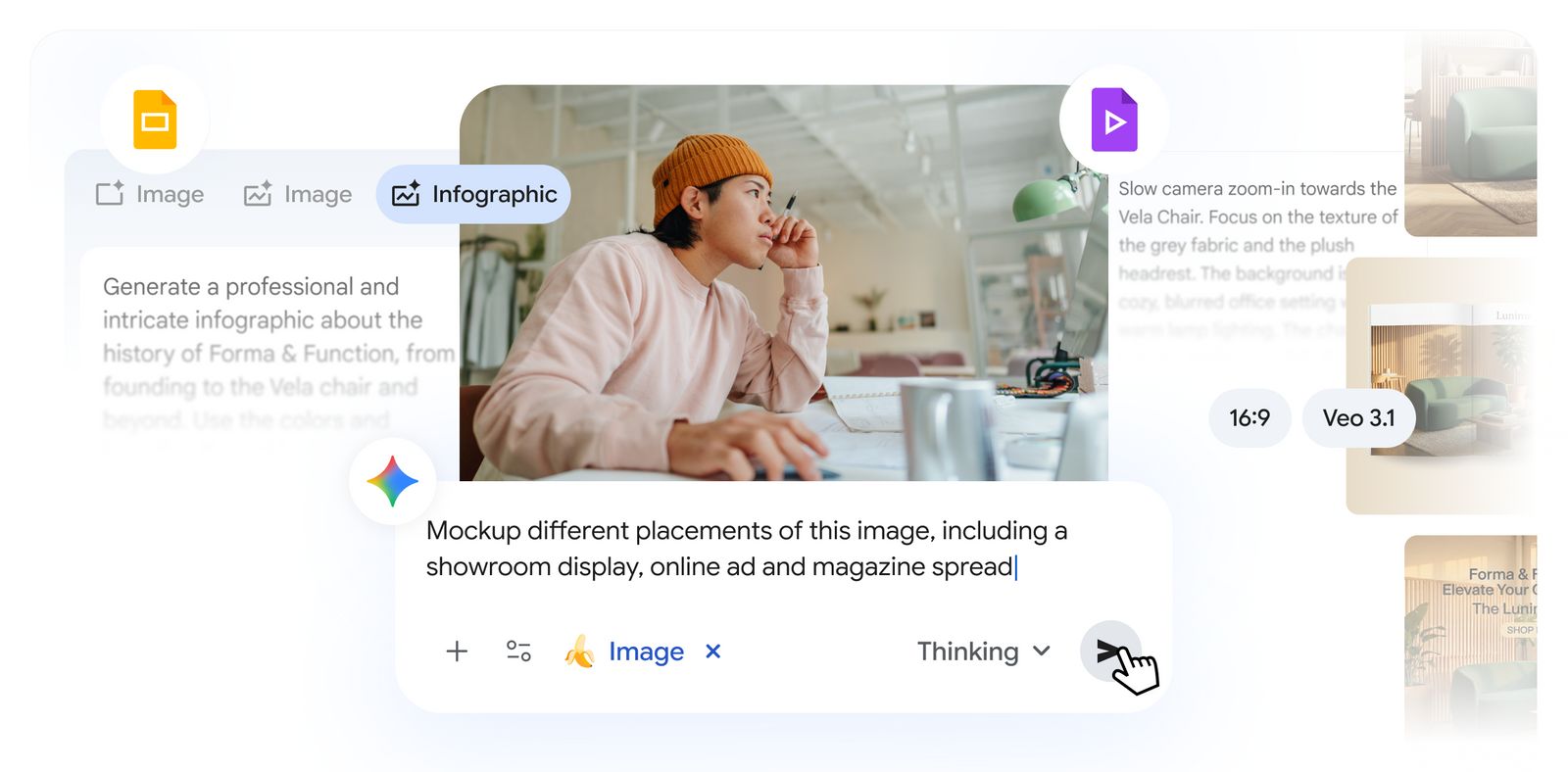 5 ways businesses can use Nano Banana Pro and Veo 3.1 for visual content | Google Workspace Blog