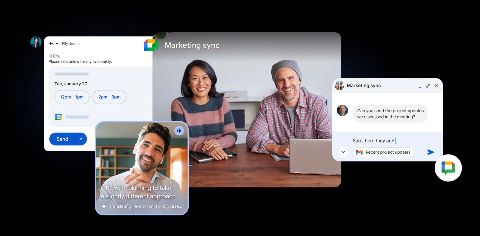 Google Workspace with Gemini helps you move work forward in meetings | Google Workspace Blog