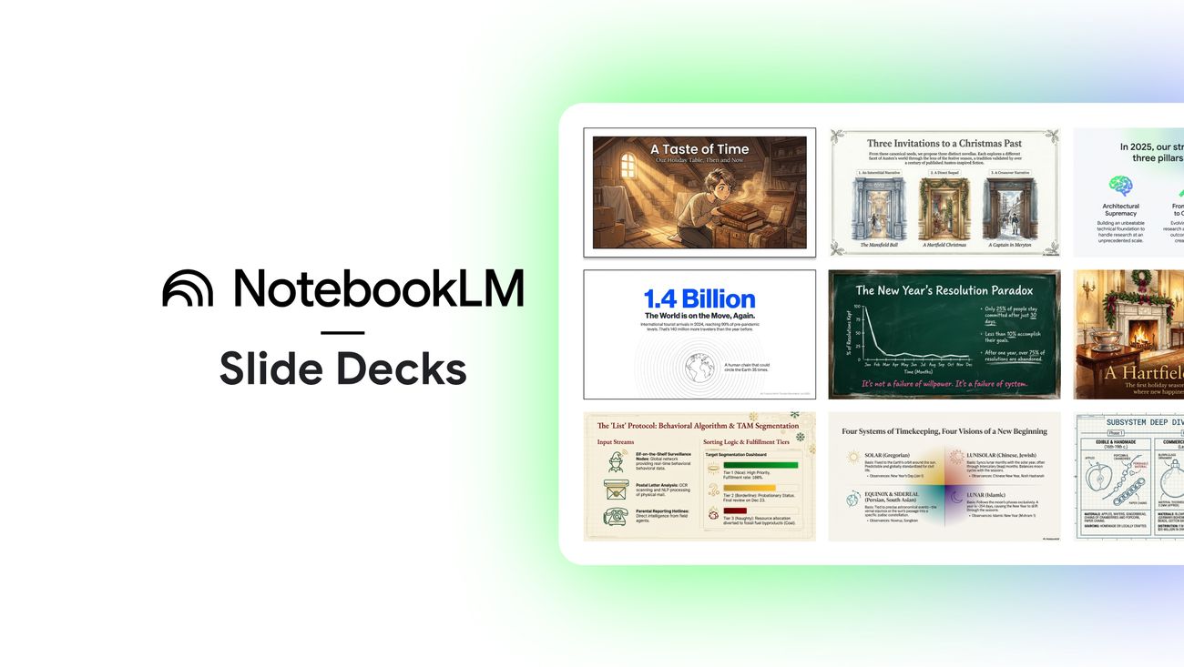 8 ways to make the most out of Slide Decks in NotebookLM