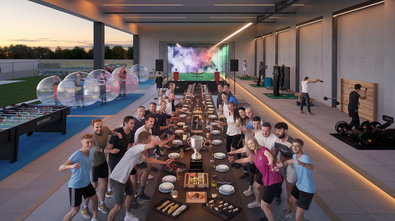 12 activiteiten, 1 trofee: draaiboek voor een sportieve teamdag met BBQ vanaf 20:00