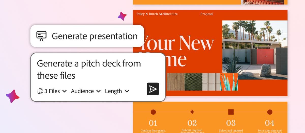 Turn your docs into presentations and podcasts with Adobe Acrobat and Express, | Adobe Blog