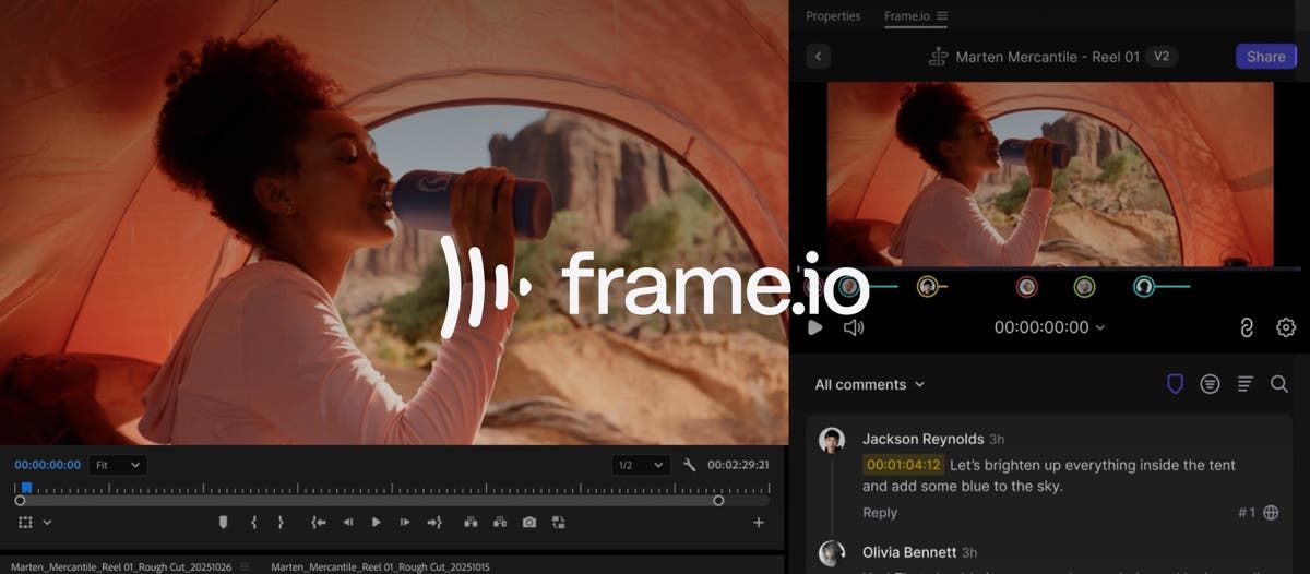 Get your creative team on the same page with Frame.io, now available on Adobe.com | Adobe Blog