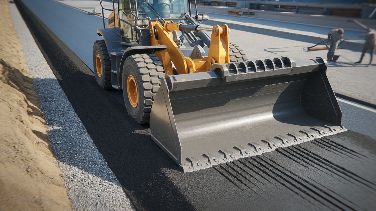 Oplossingen voor het verdelen van asfalt en beton