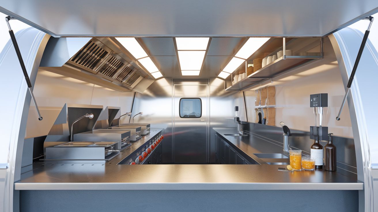 Waarop letten bij de inrichting van een mobiele verkoopwagen of foodtruck