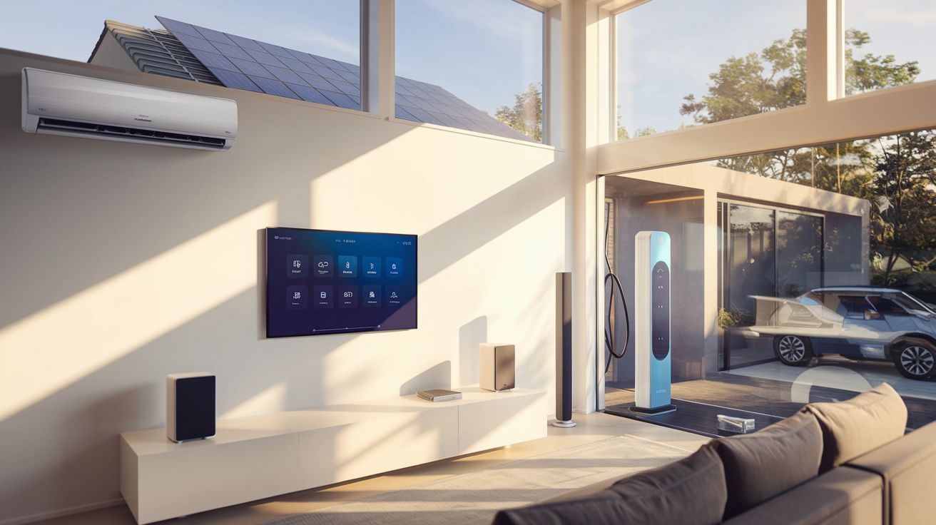 Slim energiegebruik thuis: hoe je audio, airco en laadpaal laat samenwerken met je zonnepanelen