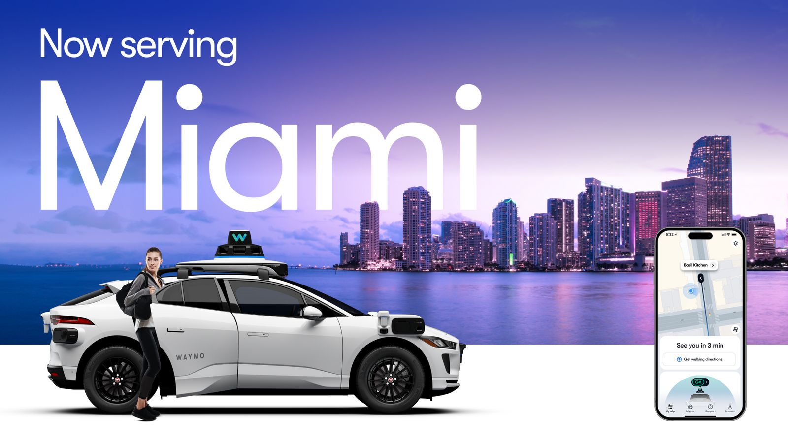 Miami, Your Waymo Ride Is Ready