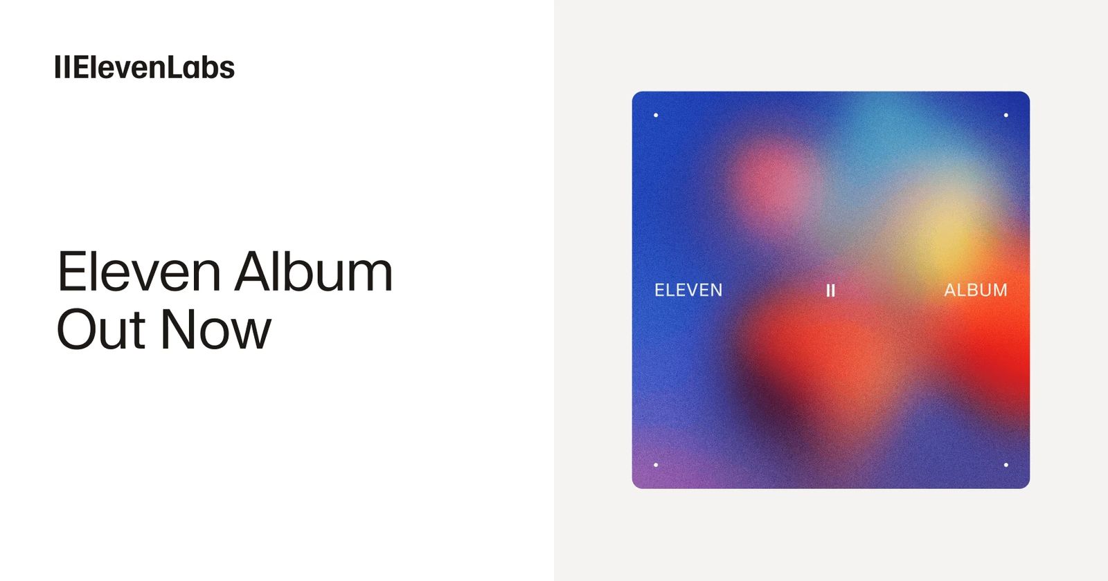 Eleven Album: Converging human creativity and technology