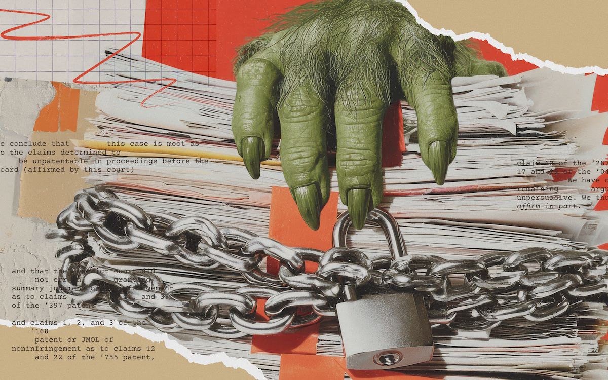 We don't feed patent trolls. We fight them.