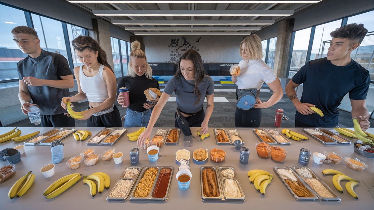 Van friet tot focus: een voedings- en drankstrategie voor een hele dag competitie