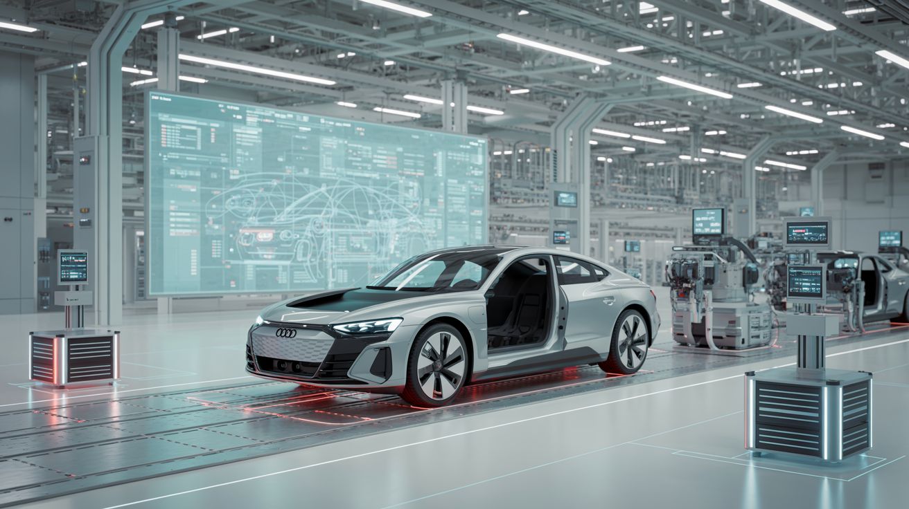 Audi herontwerpt de autofabriek: Zo bouwen AI en software de auto van de toekomst