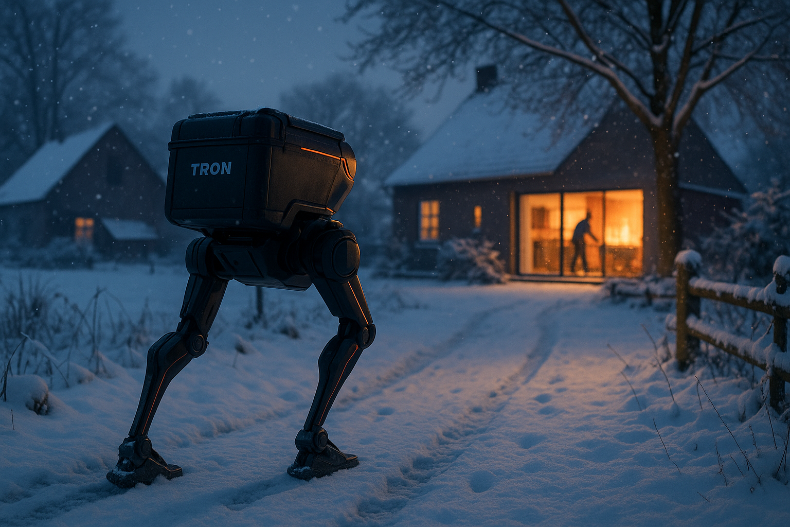 Sneeuw, BBQ en een robot die redt wat te redden valt