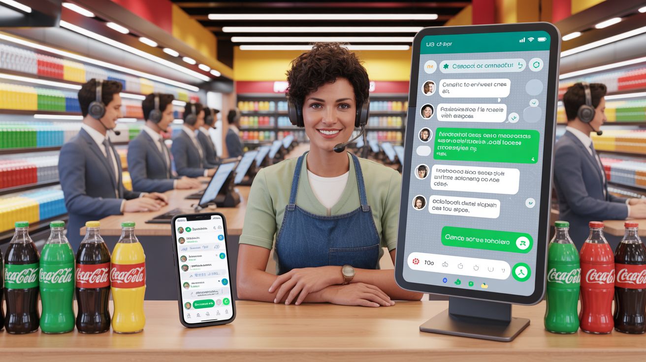 Coca-Cola herontdekt klantcontact via WhatsApp en AI