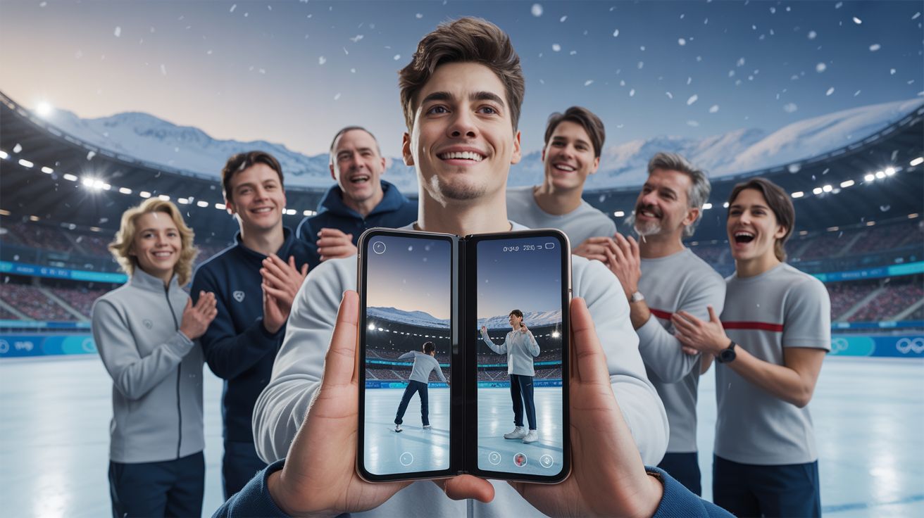 Olympische overwinningen door de lens van het team met Samsung