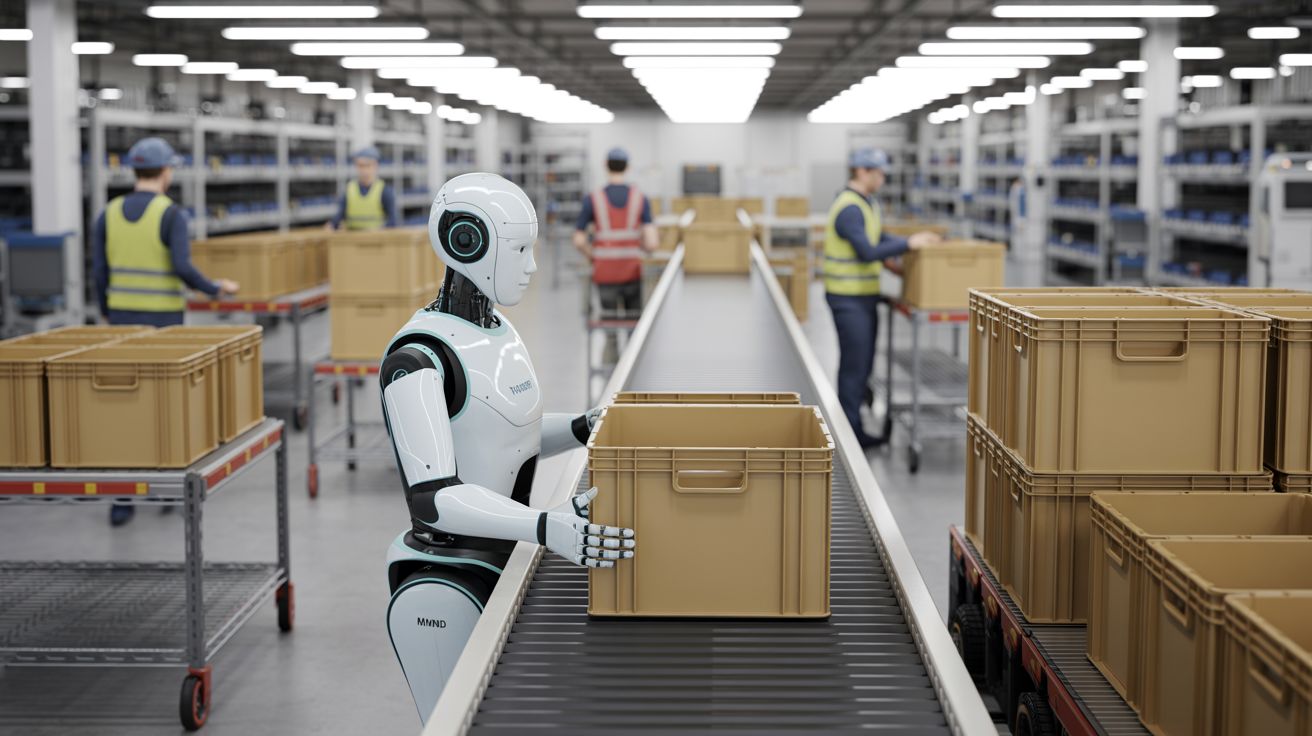 Van lab naar fabriek: Humanoid en Siemens testen robot in reële logistiek