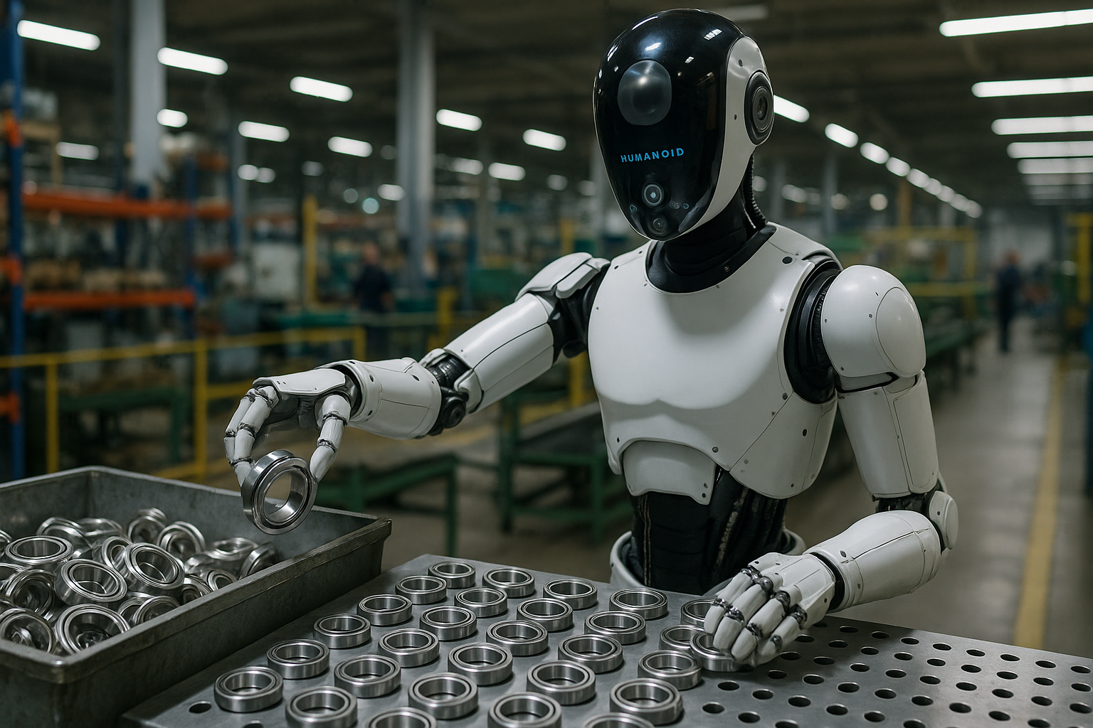 Robot die 7 uur onafgebroken onderdelen pakt: De fabriek van morgen