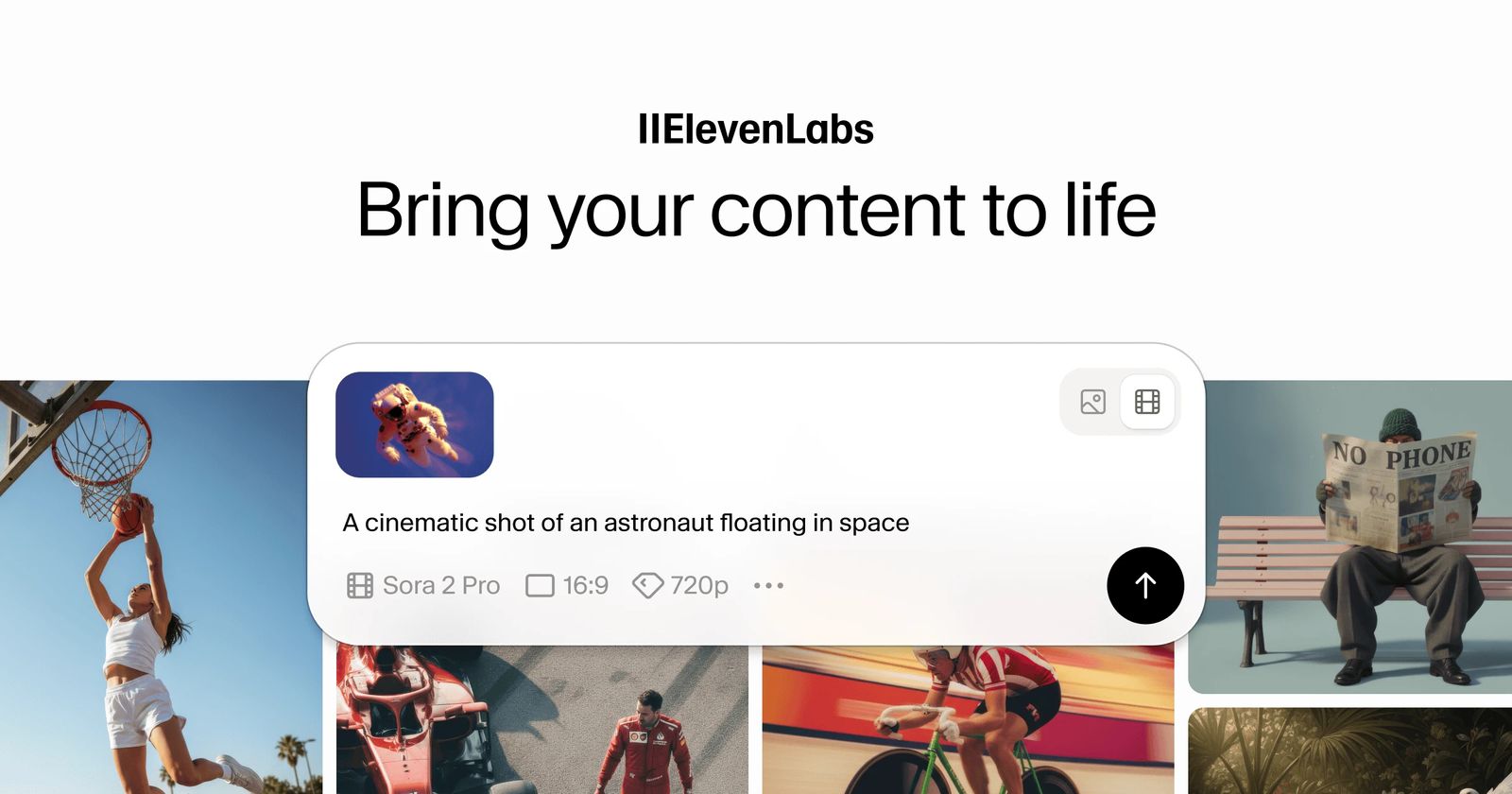 Image and Video Generation with ElevenLabs Audio Tools