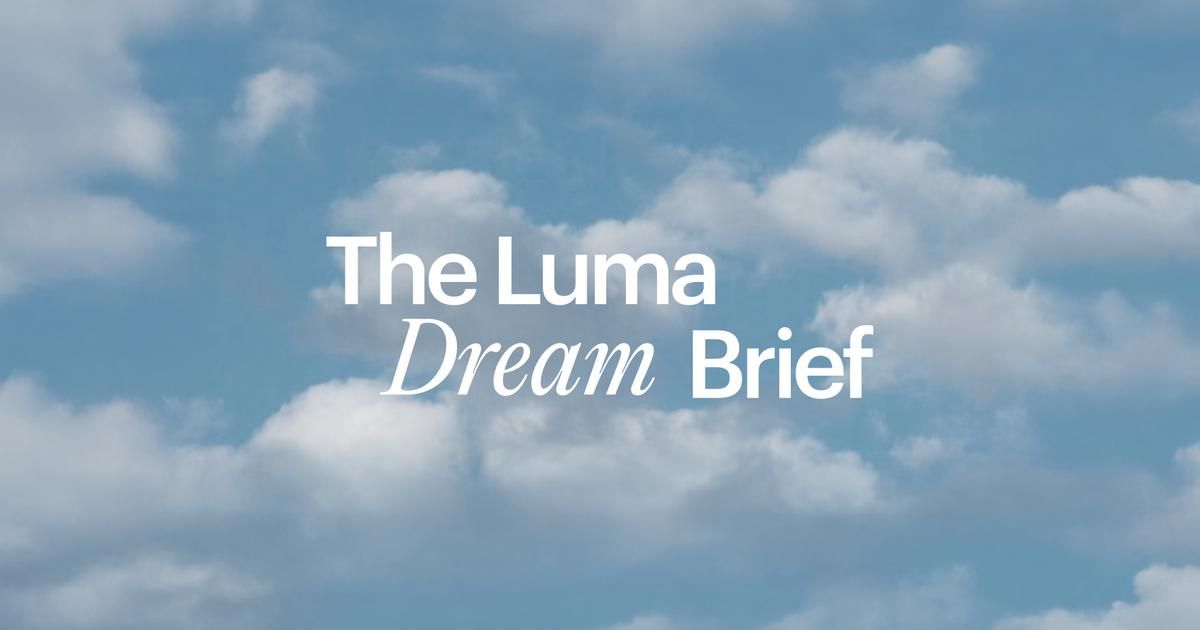 Luma AI Offers $1 Million For Cannes Lions Gold Winner | Luma AI