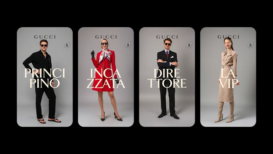 Gucci launches the first Sponsored AI Lens for luxury with Snapchat