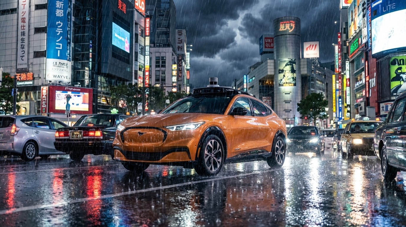Door een tyfoon in Tokio: Hoe AI blijft rijden als alles stilvalt