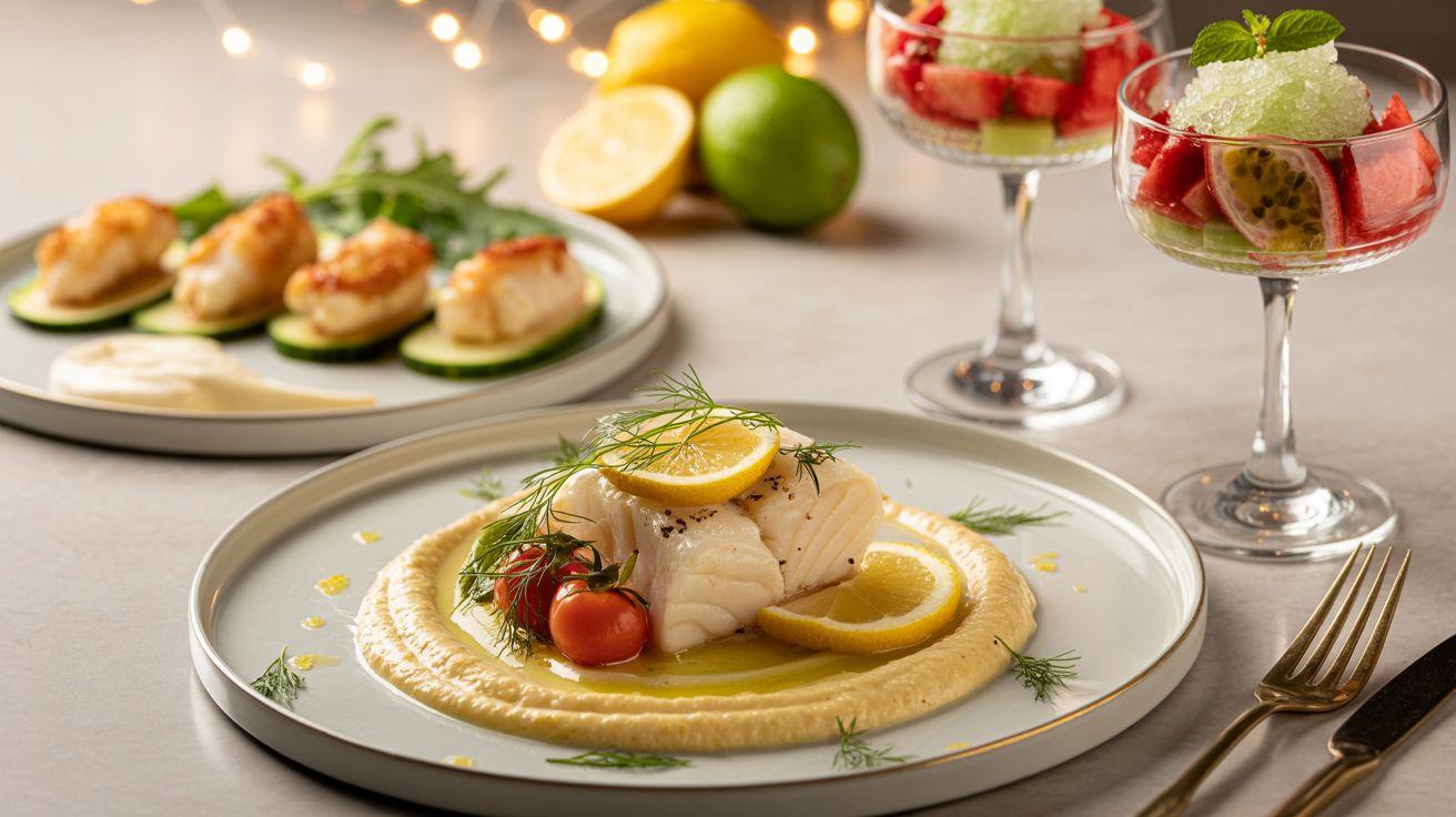 Valentijnsmenu voor 2 (lekker, verrassend, makkelijk én zo kcal-arm mogelijk)