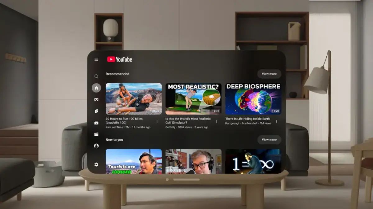 Apple Vision Pro gets an official YouTube app
