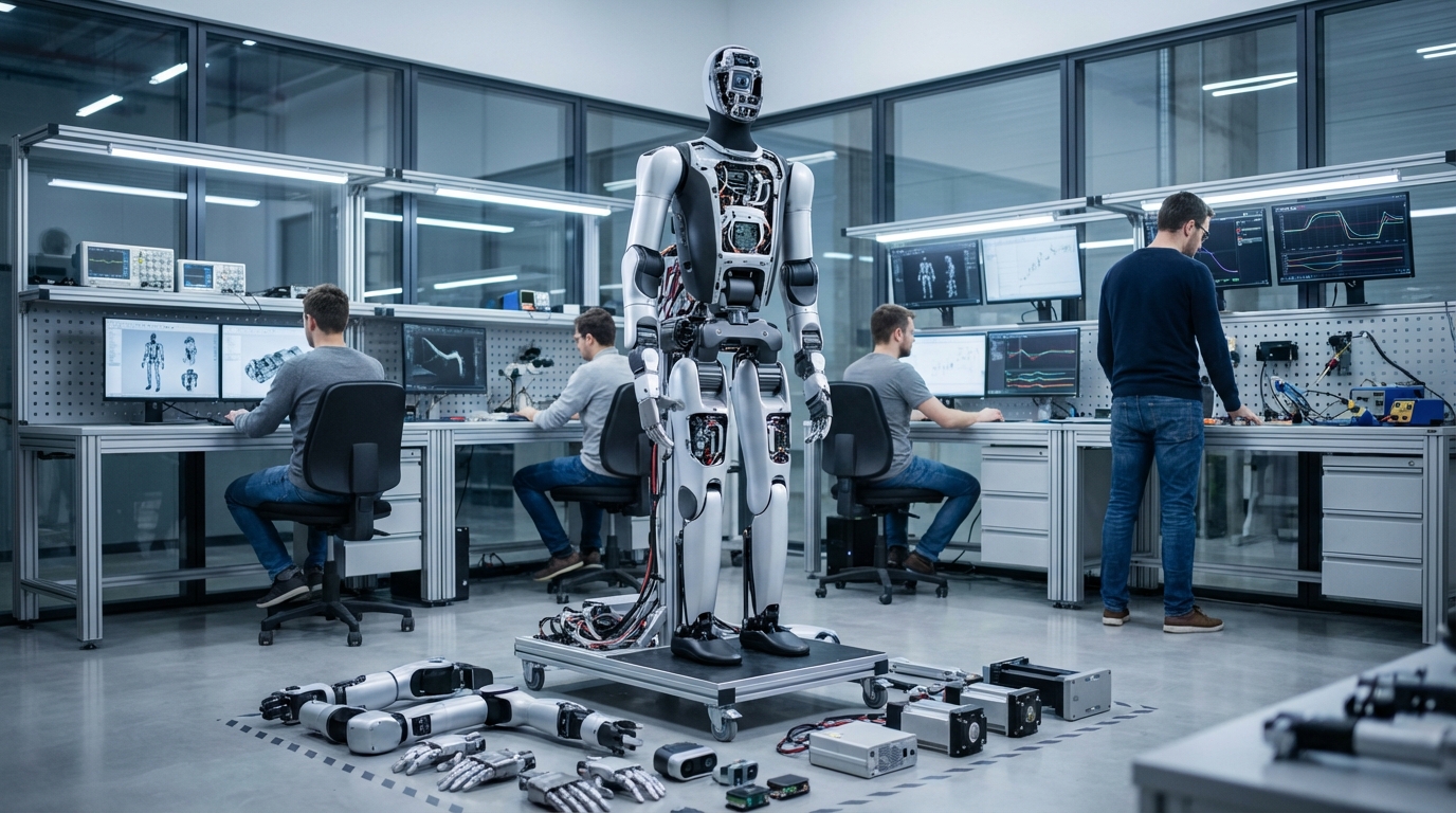 In 7 maanden een humanoïde bouwen: De Britse race naar industriële AI-leiderschap