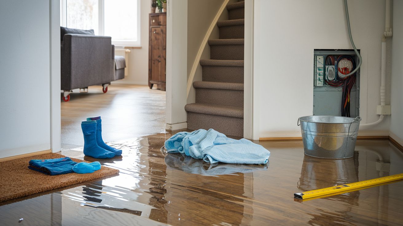 Wat moet je meteen doen na een waterlek of overstroming thuis? Stappenplan voor schadeaangifte