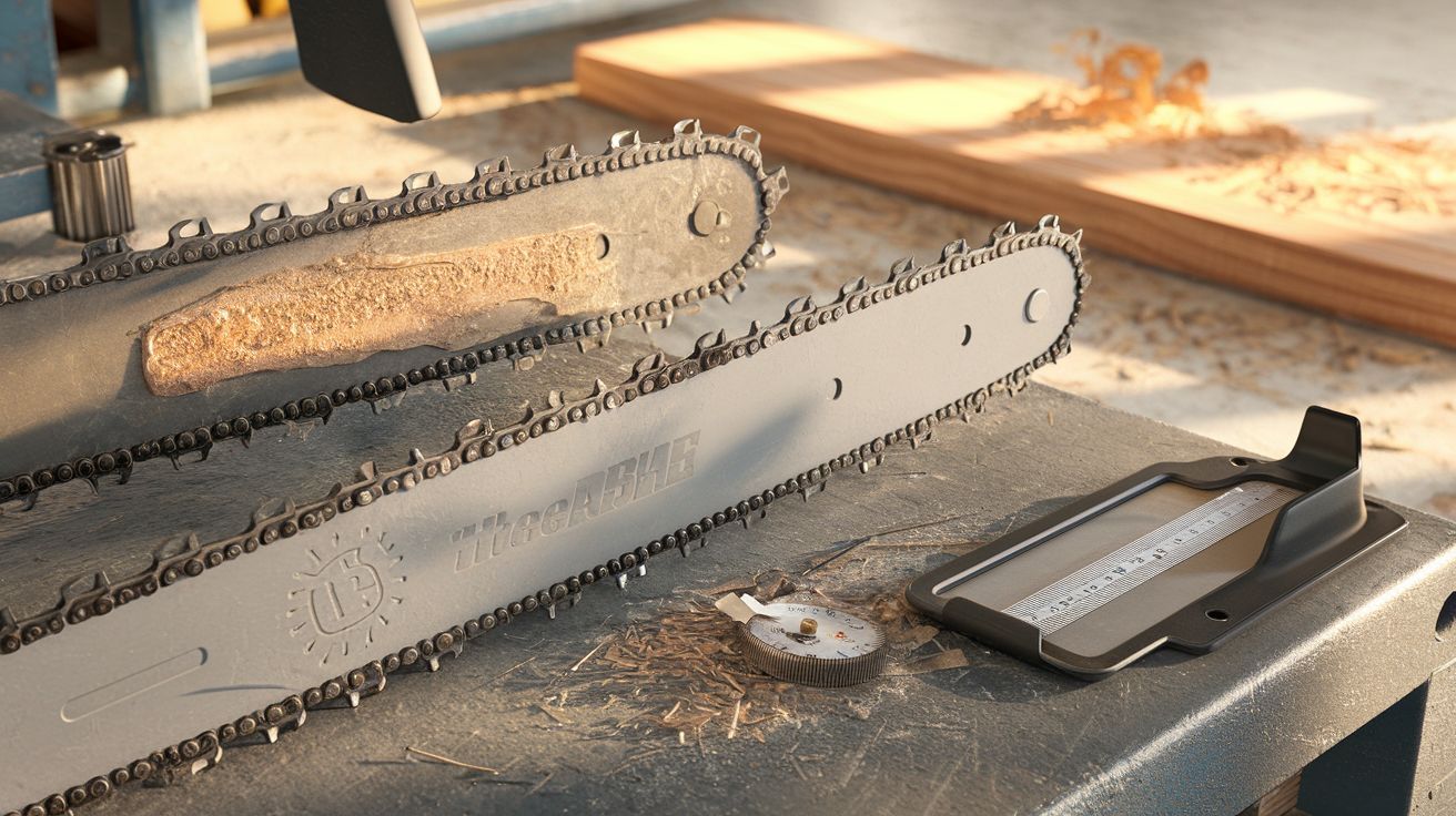 Zaagketting bot na één dag: 9 oorzaken en hoe je het oplost met correcte vijlmaat en geleiderkeuze