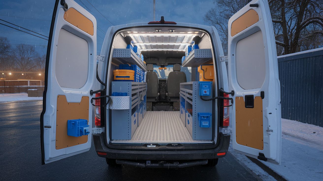 Bestelwageninrichting in 7 stappen: van lege camionette tot werkplek met loopplan