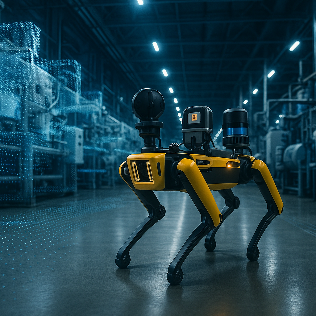 Van thermische scans tot 3D-modellen: Robot-hond Spot verandert onderhoud