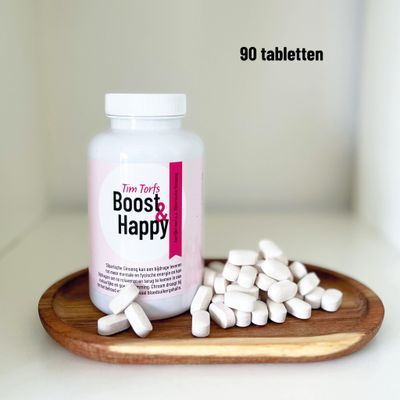 Boost & Happy voor een beter Metabolisme + Happy Mind!: 90 capsules