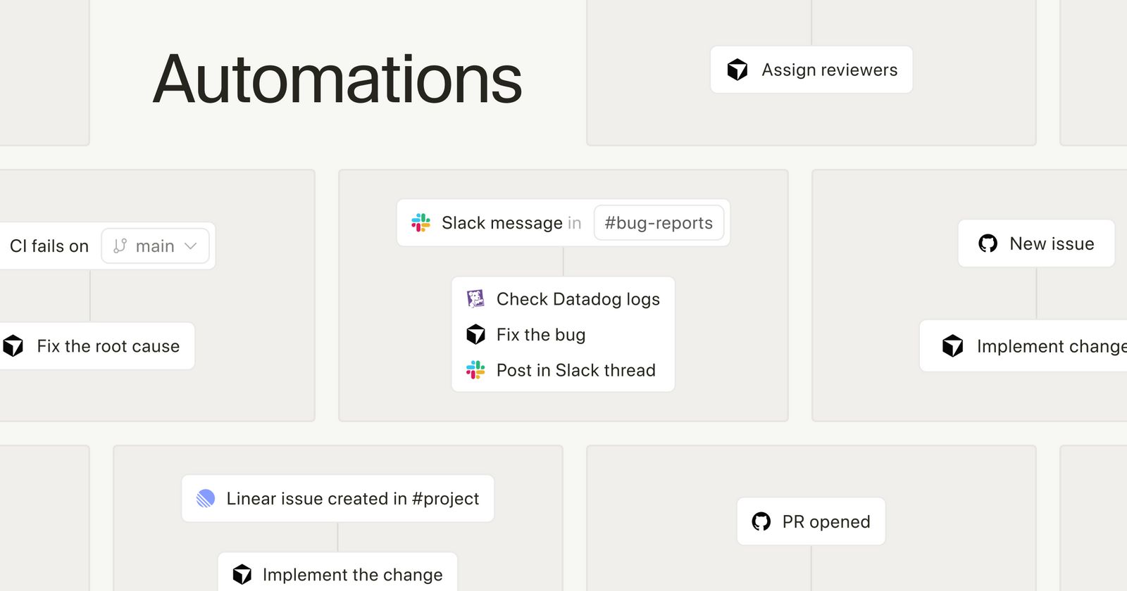 Build agents that run automatically · Cursor