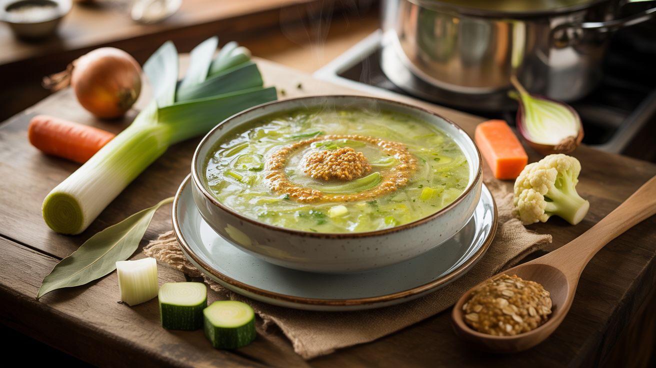 Nieuw Recept: Tim Torfs Mosterdsoep voor 4 personen