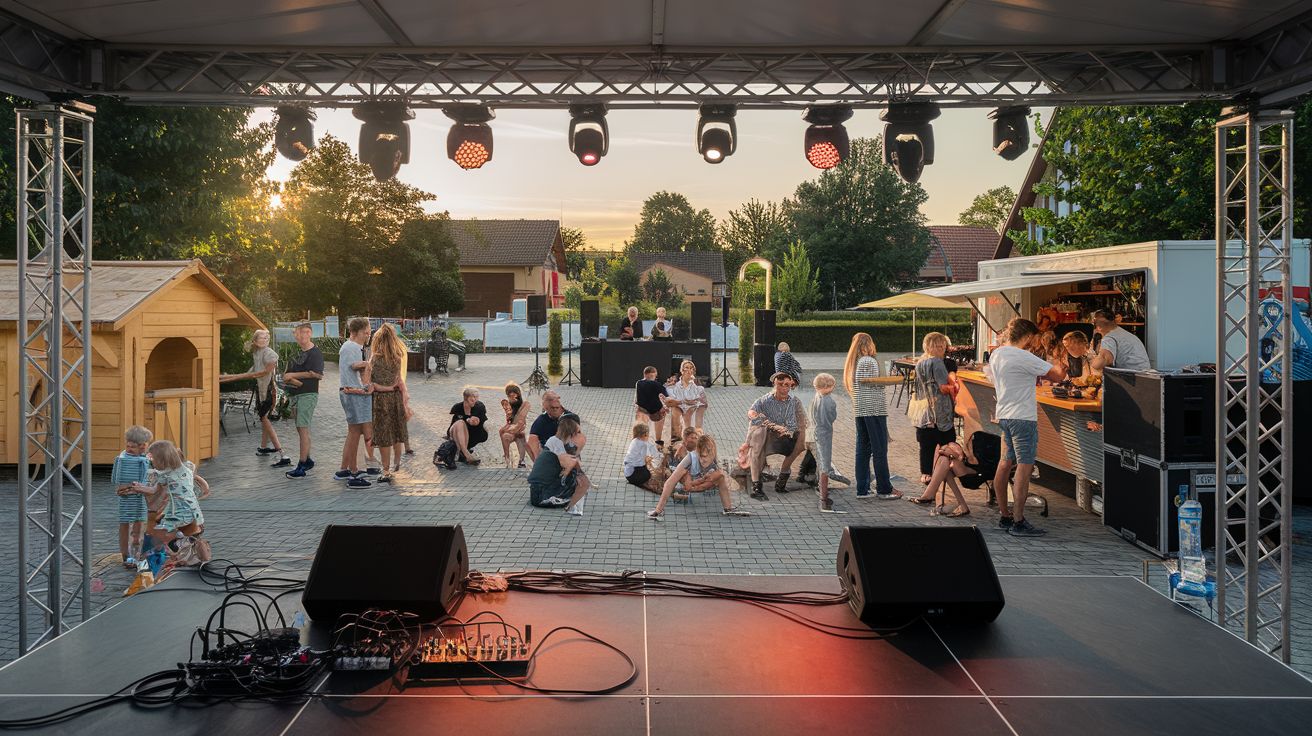 Line-up bouwen voor een dorpsfeest of festival: een draaiboek met time slots van 30 tot 75 minuten