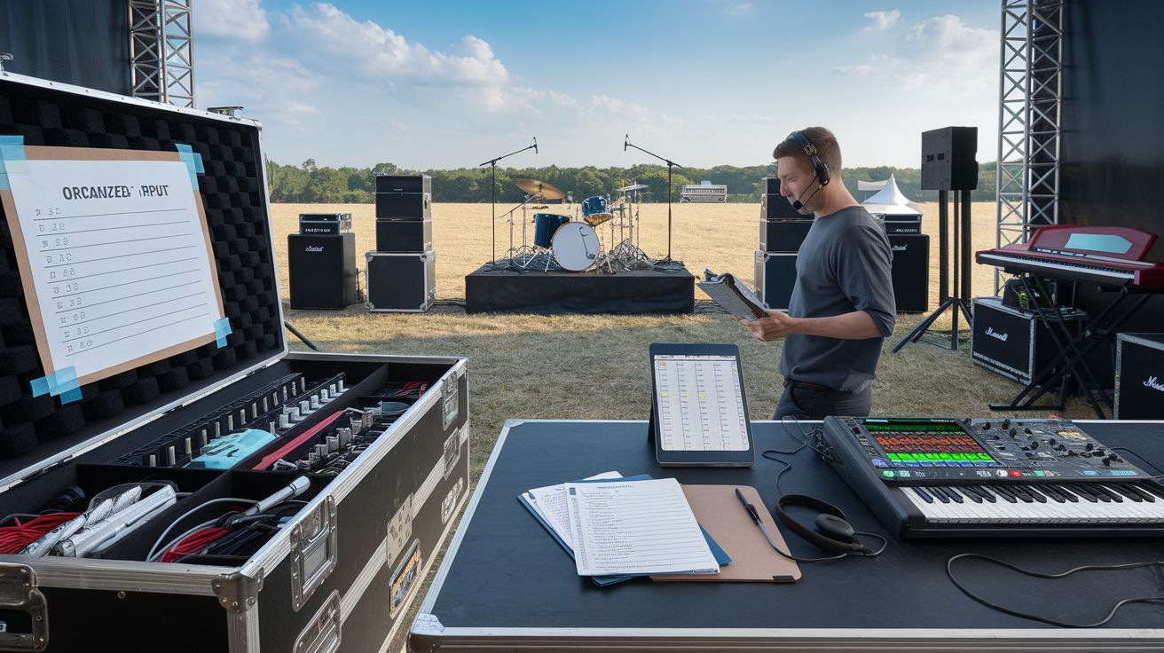 De checklist die backstage stress halveert: rider, soundcheck en ‘wat-als’ afspraken in klare taal