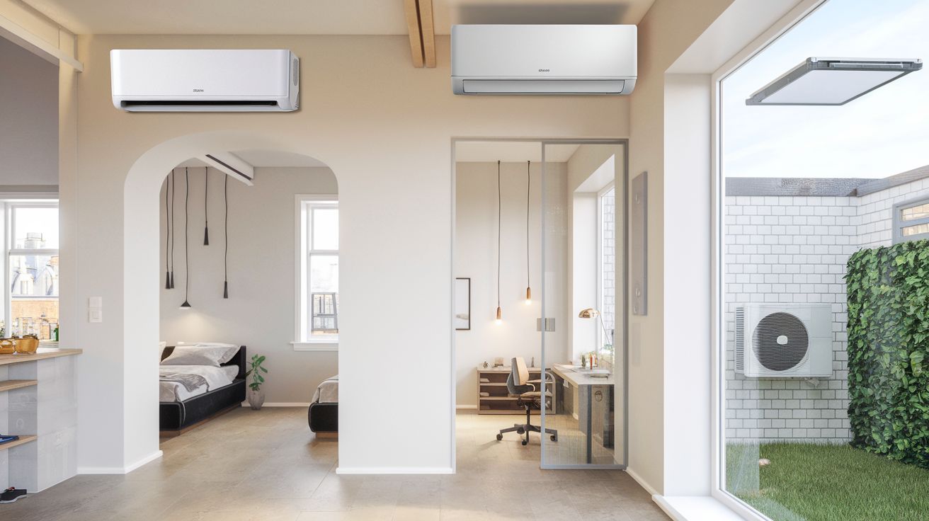 Slim koelen en verwarmen met één systeem: zo kies je tussen split, multi-split en VRF in je woning of klein kantoor
