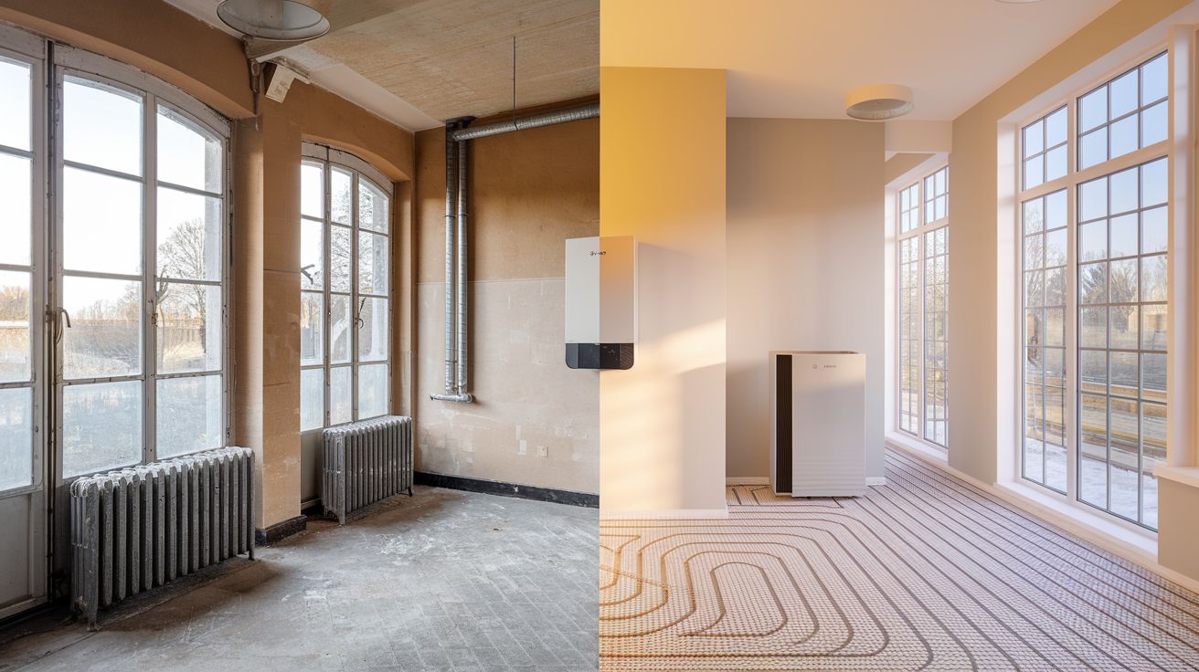 Warmtepomp of condensatieketel bij renovatie? Een heldere vergelijking voor woningen van vóór 2000